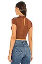 view 3 of 4 x REVOLVE Lorenza Top in Brown