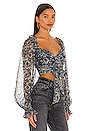 view 2 of 5 x REVOLVE Wella Blouse in Blue Multi