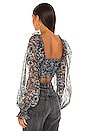 view 3 of 5 x REVOLVE Wella Blouse in Blue Multi