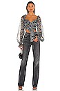 view 4 of 5 x REVOLVE Wella Blouse in Blue Multi