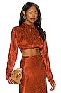 view 1 of 4 x REVOLVE Magda Top in Rusty Brown