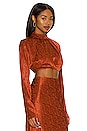 view 2 of 4 x REVOLVE Magda Top in Rusty Brown
