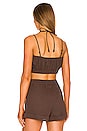 view 3 of 4 x REVOLVE Rochel Top in Dark Brown