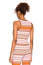 view 3 of 4 x REVOLVE Emile Sleeveless Chevron Knit Top in Multi