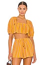 view 1 of 5 x REVOLVE Lanai Top in Yellow Stripe Multi