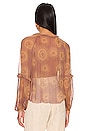 view 4 of 5 x REVOLVE Evia Top in Blush & Gold Tie Dye