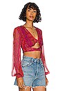 view 2 of 4 x REVOLVE Nayeli Top in Red & Pink Multi