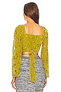 view 3 of 4 x REVOLVE Rioja Top in Chartreuse Green