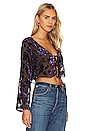 view 2 of 5 x REVOLVE Luelle Top in Black & Purple