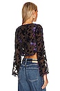 view 3 of 5 x REVOLVE Luelle Top in Black & Purple