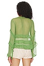 view 3 of 4 x REVOLVE Maxime Blouse in Light Green