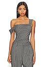 view 1 of 4 x REVOLVE Marichelle Top in Grey Lurex Stripe