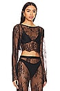 view 2 of 4 x REVOLVE Dionne Lace Blouse in Black
