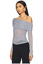 view 2 of 4 Odella Top in Ash Blue