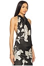 view 2 of 4 x REVOLVE Aurora Top in Black & White Floral