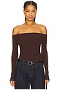 view 1 of 5 x REVOLVE Colette Bodysuit in Chocolate Brown