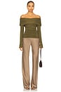 view 4 of 4 x REVOLVE Suki Top in Olive Green