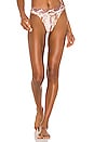 view 1 of 4 BAS DE MAILLOT DE BAIN ANASTASIA in Striped Python