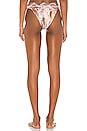view 3 of 4 BAS DE MAILLOT DE BAIN ANASTASIA in Striped Python