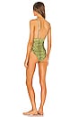 view 3 of 3 BAÑADOR ANASTASIA in Green Python