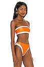 view 2 of 4 x REVOLVE Ferris Top in Orange & Ivory