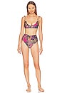 view 4 of 4 x REVOLVE Indra High Waist Bottom in Multi Patchwork