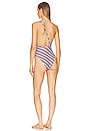 view 3 of 3 x REVOLVE Burnie One Piece in Vintage Blue Stripe