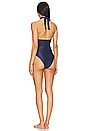view 3 of 4 x REVOLVE Sydney One Piece in Navy Pin Dot