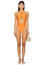 view 1 of 3 Eliza One Piece in Burnt Orange