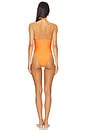 view 3 of 3 Eliza One Piece in Burnt Orange