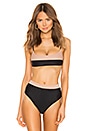 view 1 of 4 X REVOLVE Veda Top in Black & Skin