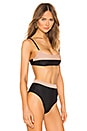 view 2 of 4 X REVOLVE Veda Top in Black & Skin