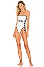 view 1 of 3 X REVOLVE Leelo One Piece in Black & White