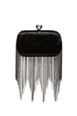 view 2 of 5 House of Harlow Jude Clutch in Black Haircalf