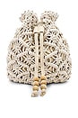 view 1 of 4 MOCHILA DE MACRAMÉ MAISON in Ivory