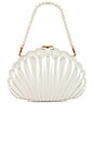 view 2 of 5 x REVOLVE Clam Shell Clutch in Pearl