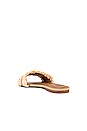 view 3 of 5 x REVOLVE Frayed Raffia Flat Sandal in Cream Raffia