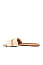 view 5 of 5 x REVOLVE Frayed Raffia Flat Sandal in Cream Raffia