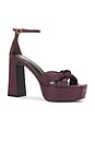 view 2 of 5 x REVOLVE X Revolve Jin Platform in Burgundy