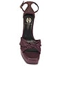 view 4 of 5 x REVOLVE X Revolve Jin Platform in Burgundy