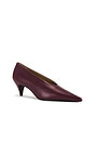 view 2 of 5 x REVOLVE X Revolve Audre Pump in Burgundy