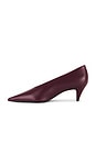 view 5 of 5 x REVOLVE X Revolve Audre Pump in Burgundy