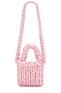 view 2 of 5 Colossal Knit Crossbody Bag in Pink