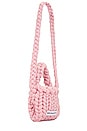 view 3 of 5 Colossal Knit Crossbody Bag in Pink