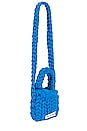 view 3 of 5 Colossal Knit Crossbody Bag in Blue