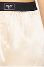 view 6 of 6 Satin Boxer in Champagne