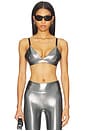 view 1 of 4 Luna Sports Bra in Chrome