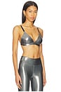 view 2 of 4 Luna Sports Bra in Chrome