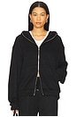 view 2 of 5 Plush Hoodie in Black
