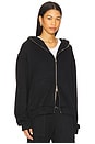 view 3 of 5 Plush Hoodie in Black
